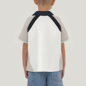 Summer new fashion boys short-sleeved T-shirt