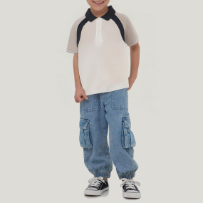Summer new fashion boys short-sleeved T-shirt