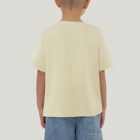 Fashion round neck boys sports short-sleeved T-shirt