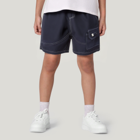 Contrast stitching casual breathable boy shorts