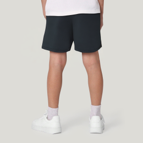 Black comfortable breathable boys sports shorts
