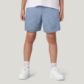 Lightweight and breathable boys' denim shorts