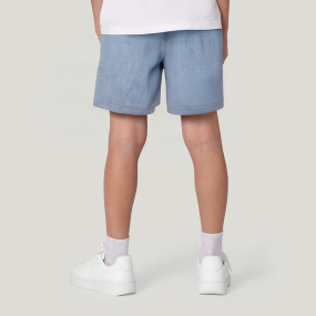 Lightweight and breathable boys' denim shorts
