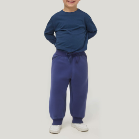 Casual elastic waist breathable boy trousers