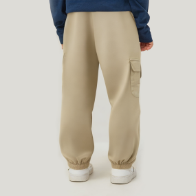 Spring khaki comfort boys' cargo pants