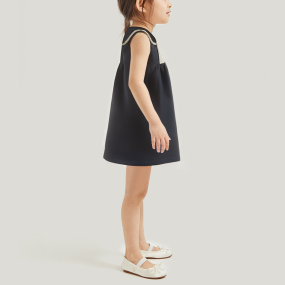 New style casual lace sleeveless girls dress