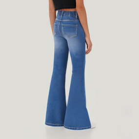 New stretch girls skinny denim trousers
